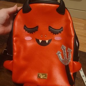 Betsey Johnson devil backpack